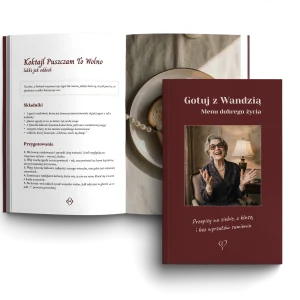 Książka Gotuj z Wandzią